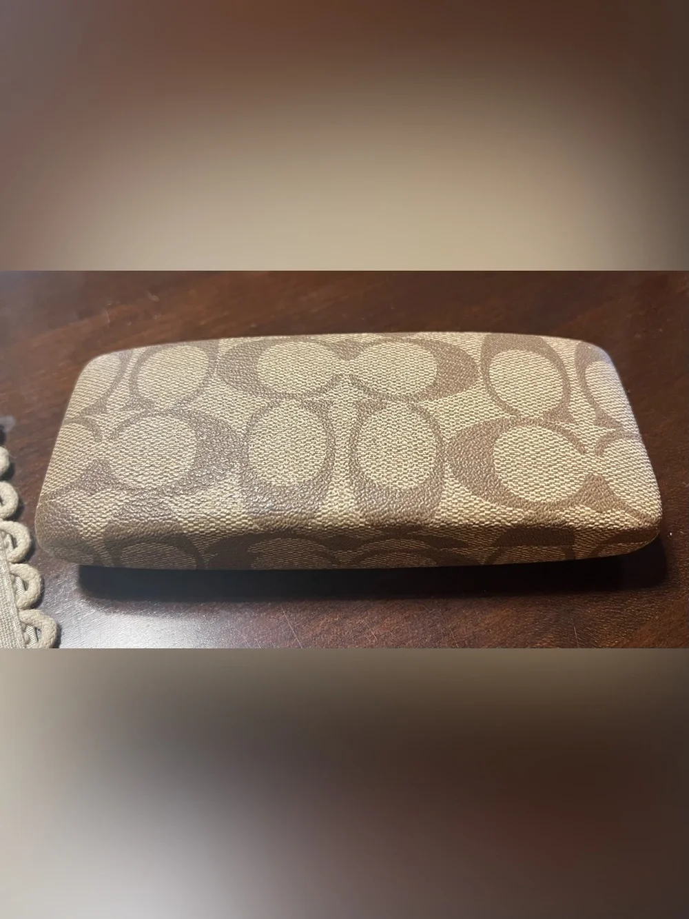 kate spade Green Hard Shell Eyewear Case and Coach Hard Shell Case